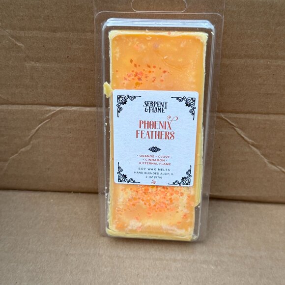Serpent & Flame Phoenix Feathers Soy Wax Melt - Picture 1 of 4